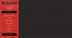 Desktop Screenshot of legaragebistrosausalito.com